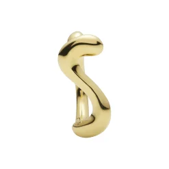 Lotus Huggie Right, gold