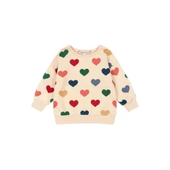Lou Sweat Shirt, bon coeur coloré