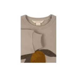 Lou Terry Sweat Shirt, oxford tan
