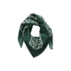 LouiPW Scarf, sea moss mini flwer