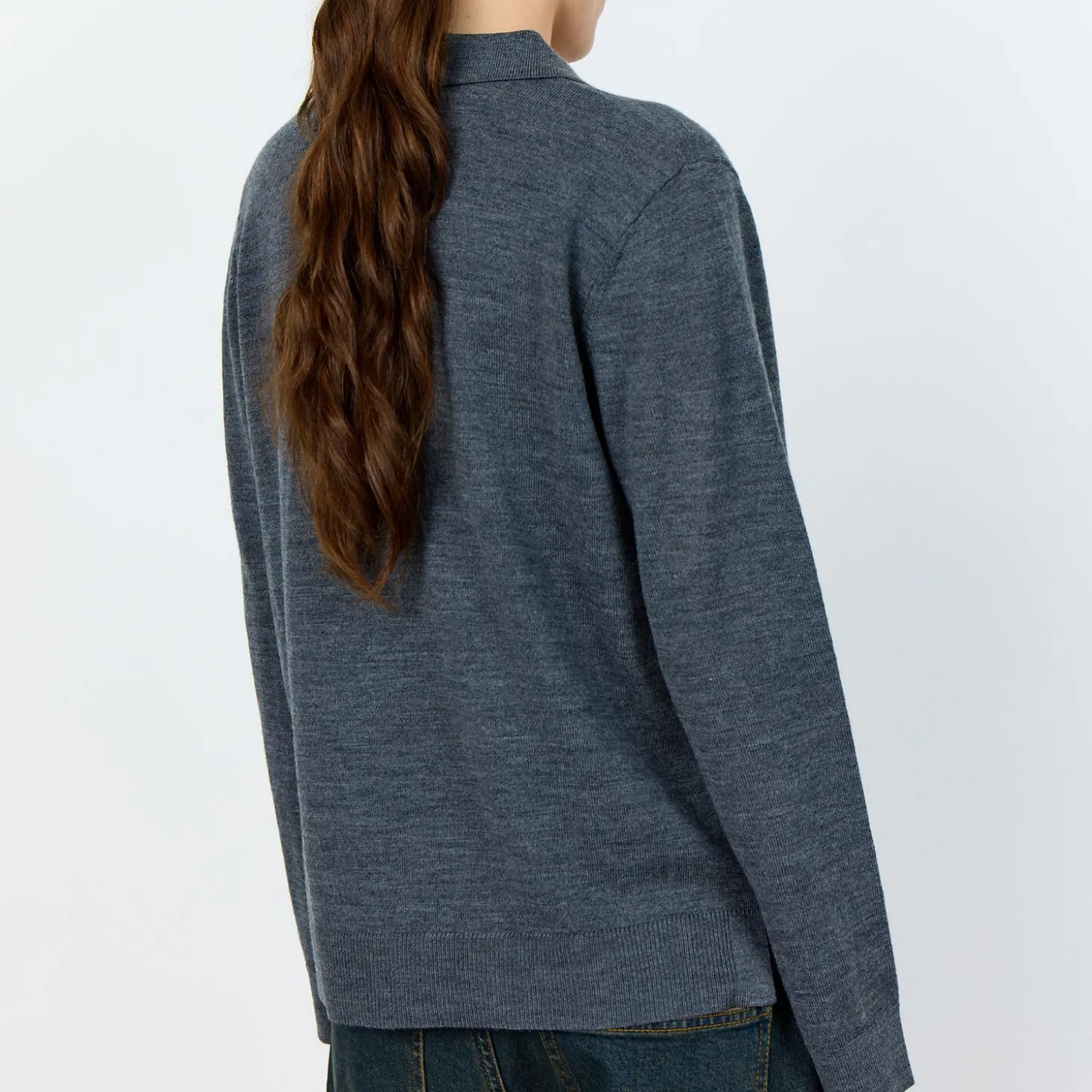 LR-ISMAILA 9 Pullover, dark grey melange