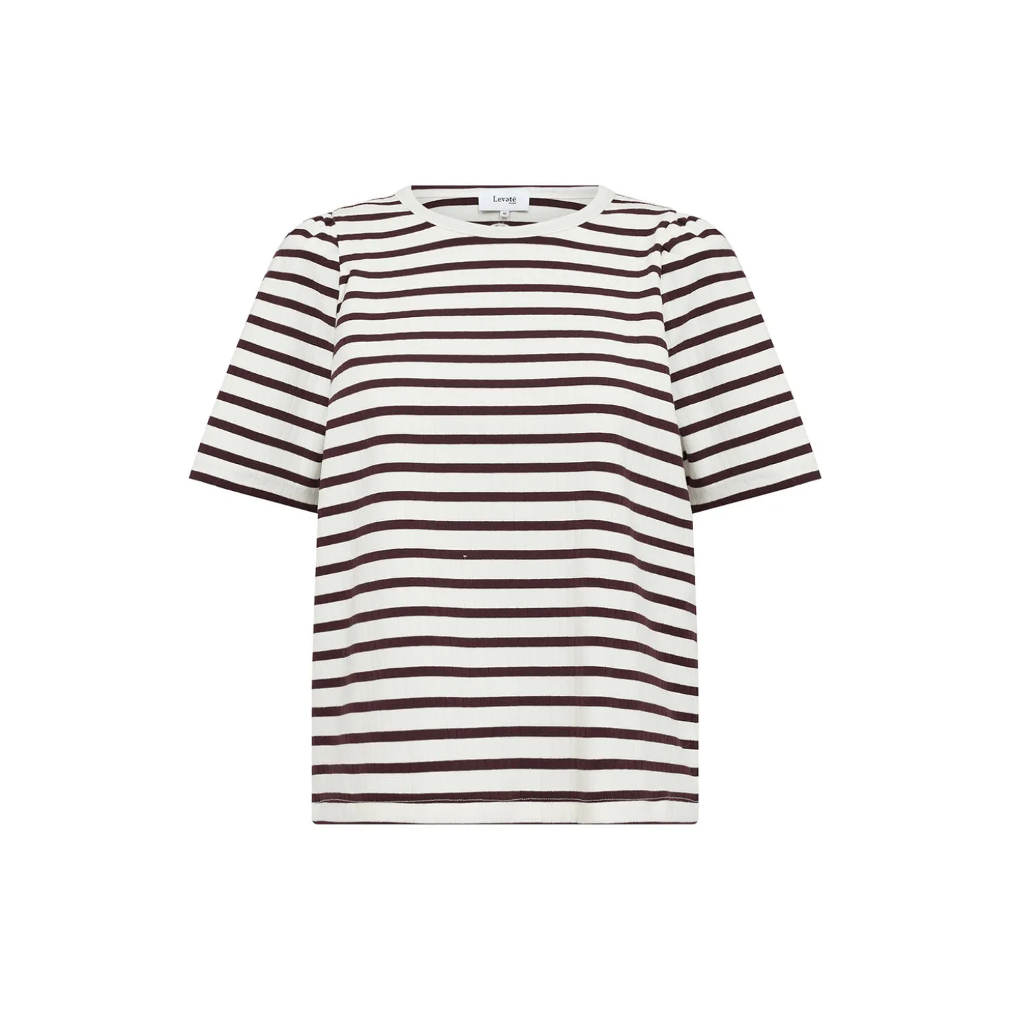 LR-NEDDIE 1 T-shirt, fudge combi