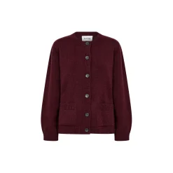 LR-PERLE 9 Cardigan, fudge