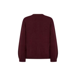 LR-PERLE 9 Cardigan, fudge