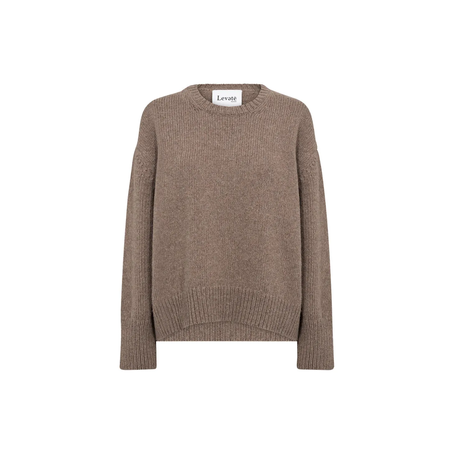 LR-PERLE 1 Pullover, walnut melange
