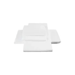 Lærredsvævet sengetøj, hvid