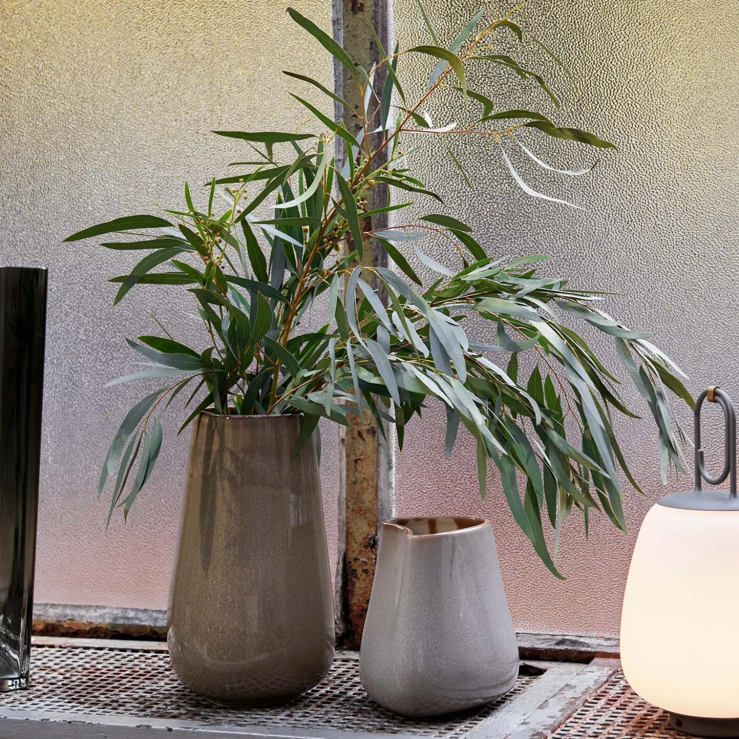 Lucca SC51 transportabel bordlampe, moss