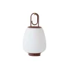 Lucca SC51 transportabel bordlampe, maroon