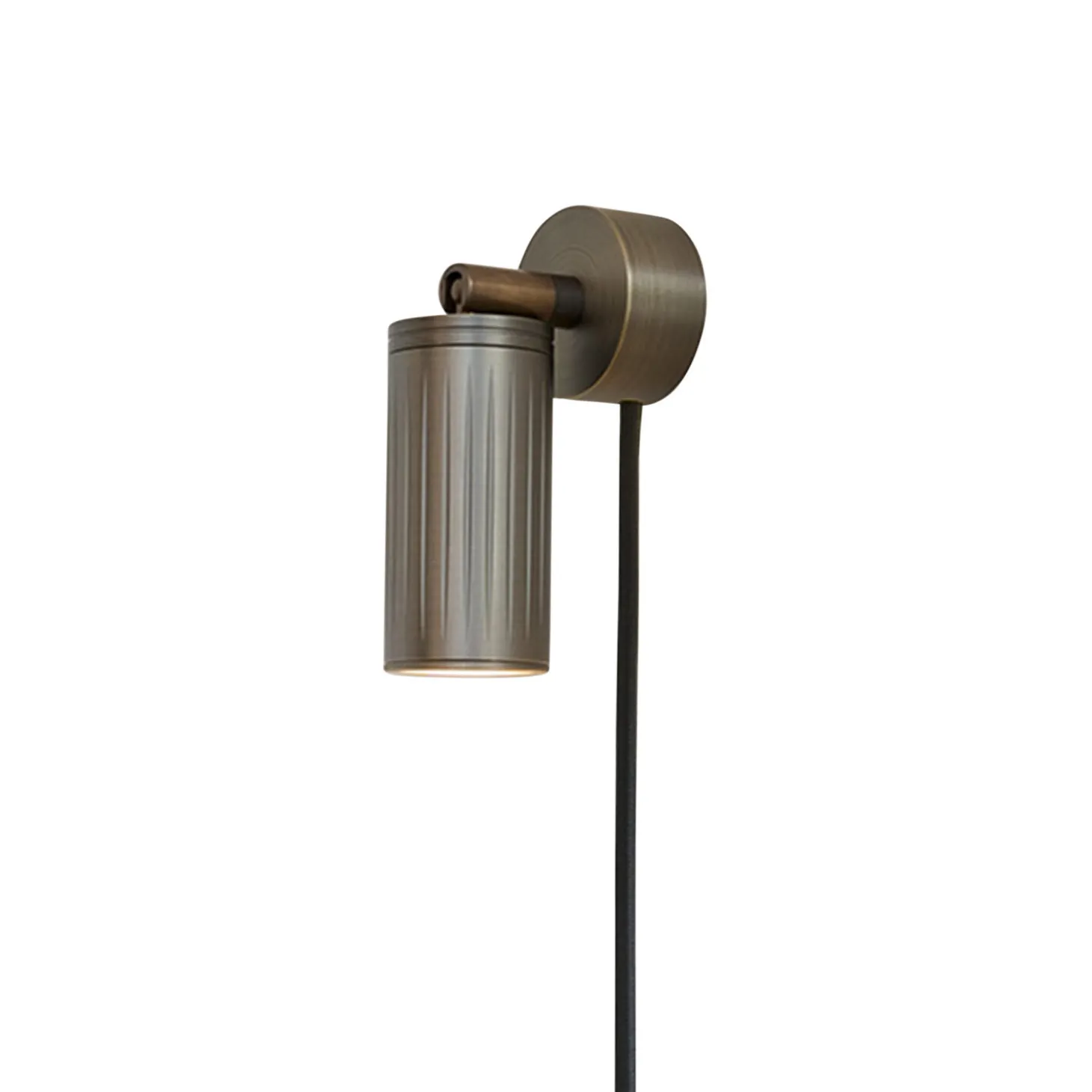 Luminar væg-/loftspot, bruneret messing