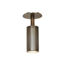 Luminar væg-/loftspot, bruneret messing