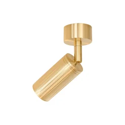 Luminar væg-/loftspot, messing