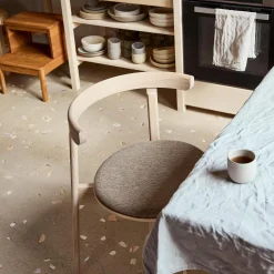 Lunar Chair, white oak hallingdal