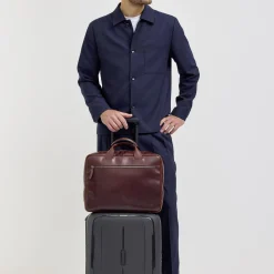 LUND Computertaske, brown