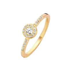 LUXURY RING, forgyldt