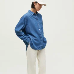 Lynette Shirt Denim, iceberg
