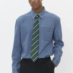 MAcornshaw Shirt, medium washed denim