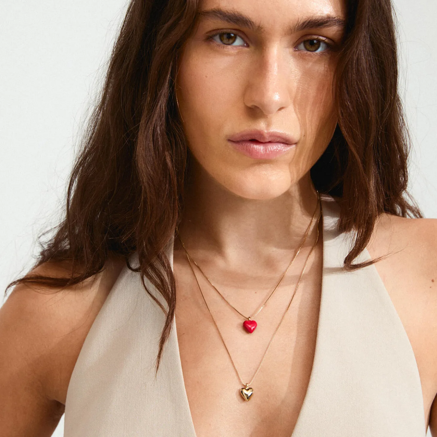 MAEVE Halskæde 2 sæt, gold plated