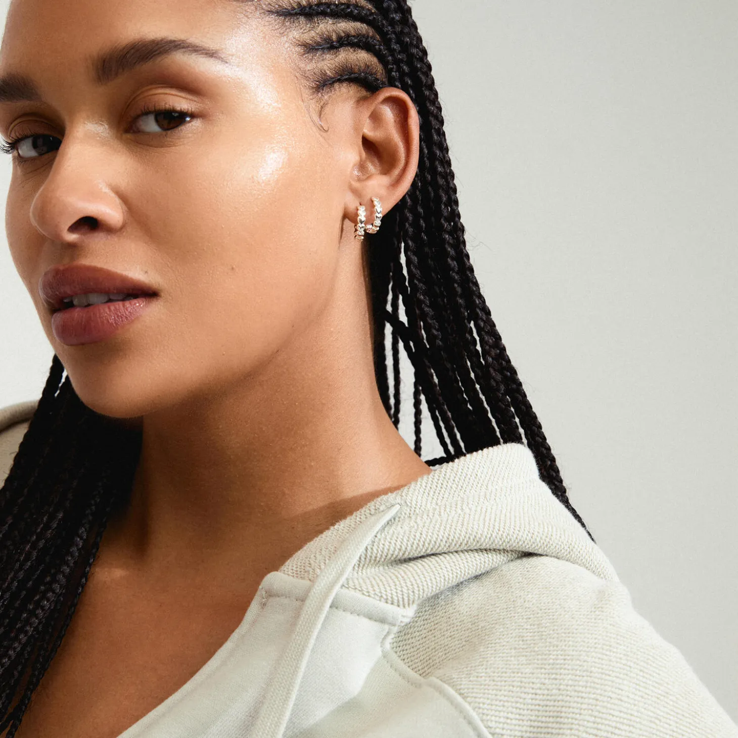 MAEVE Øreringe, silver plated