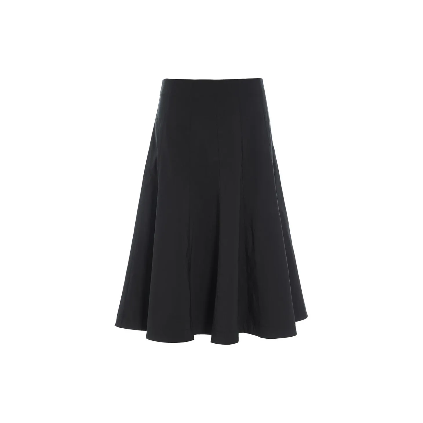 Magic stretch lang nederdel, black