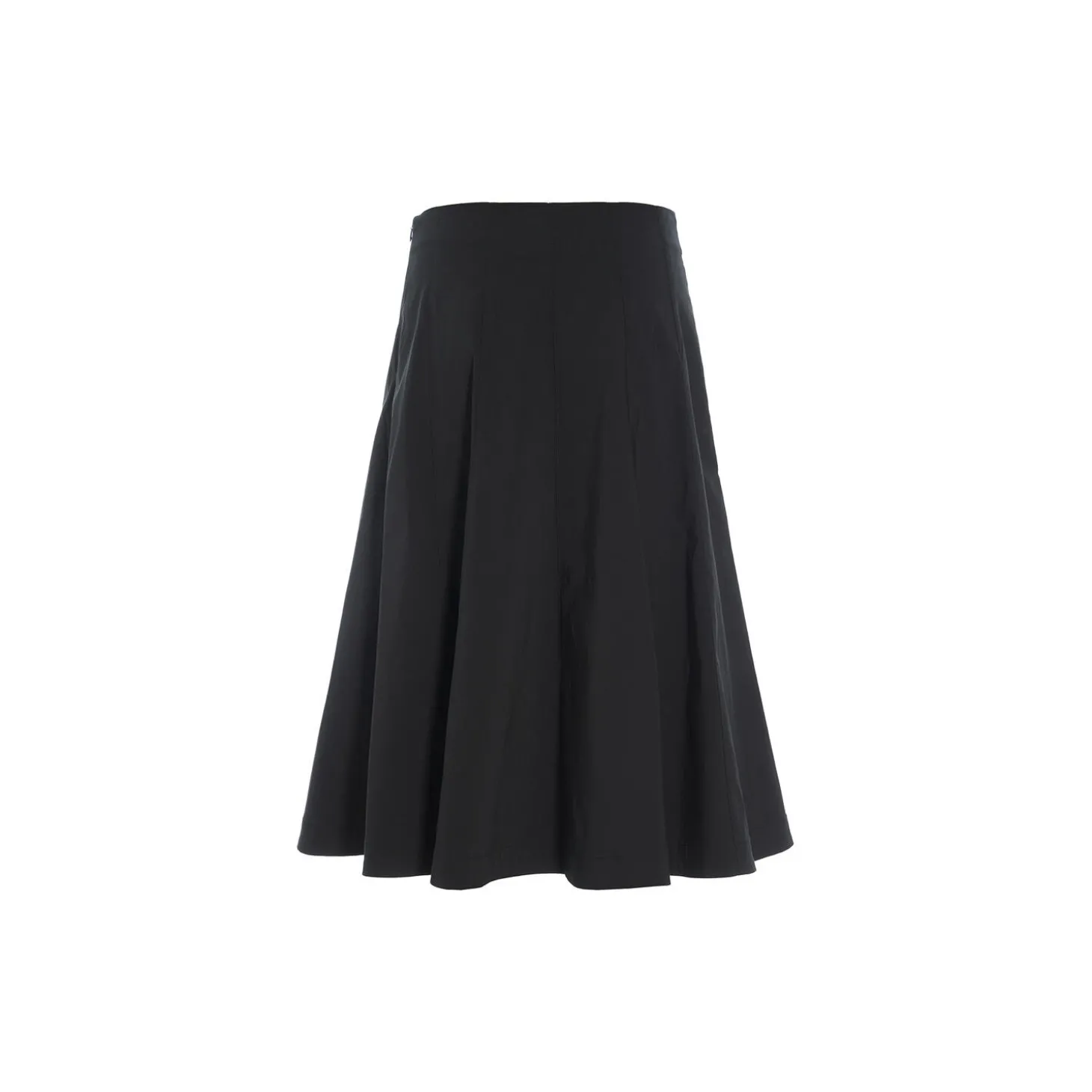 Magic stretch lang nederdel, black