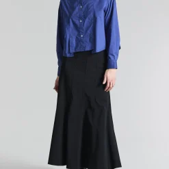 Magic stretch maxi nederdel, black