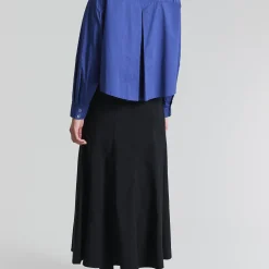 Magic stretch maxi nederdel, black