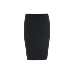 Magic stretch nederdel længde b, black