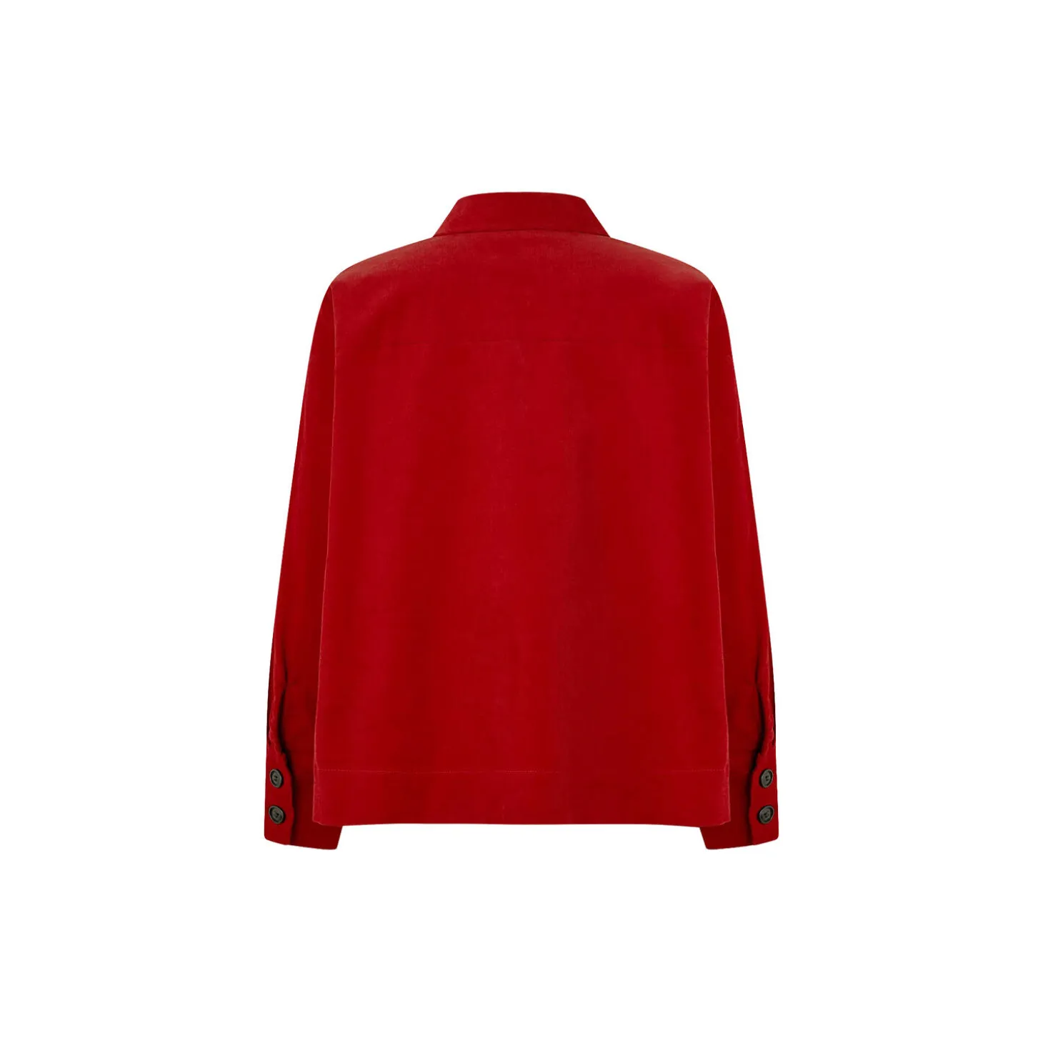 MaIowa Shirt, red dahlia