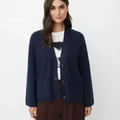 MaLexie Cardigan, navy blazer