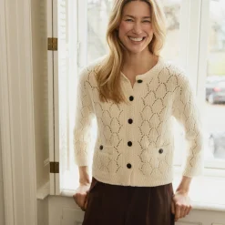 MaLexina Cardigan, whitecap