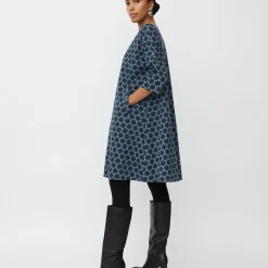 MaNeo Dress, navy blazer
