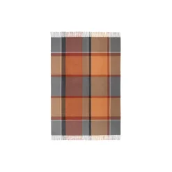 Manhattan plaid, terracotta/red magma