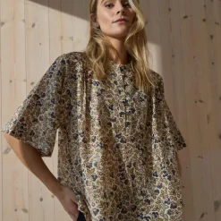 Mania blouse, golden-sand