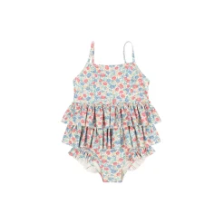Manuca Frill Swimsuit, fiola