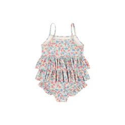 Manuca Frill Swimsuit, fiola