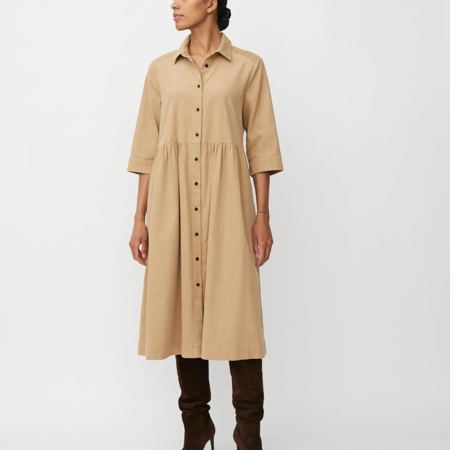 MaNynisla Dress, travertine