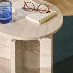 Marisa sidebord, travertin beige