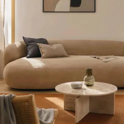 Marisa sofabord, travertin beige