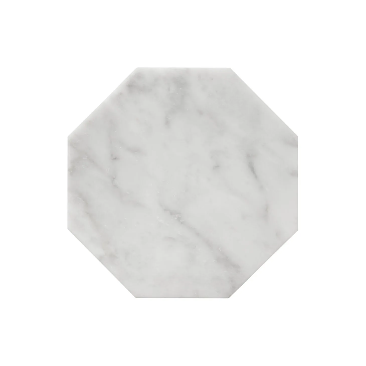 Marmorfad ottekantet