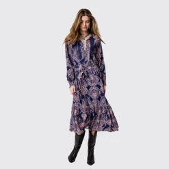 Mary Dress, evening blue