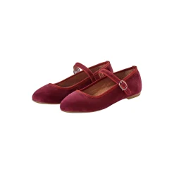 Mary Jane Ballerina, burgundy
