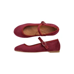 Mary Jane Ballerina, burgundy