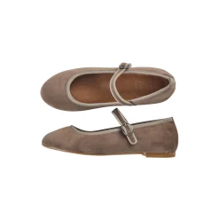 Mary Jane Ballerina, taupe