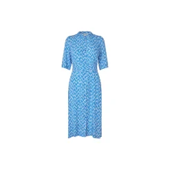 MataLL Midi Dress SS, blue