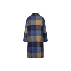 MaTasoula Coat, navy blazer