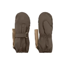MATCESAR Fleece Lined Mittens, tarmac green