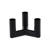 Matrix Mini Taper Candleholder 3 Arm, matte black