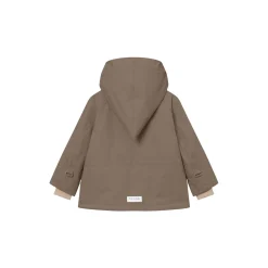 MATWANG Fleece Lined Winter Jacket, morel grey