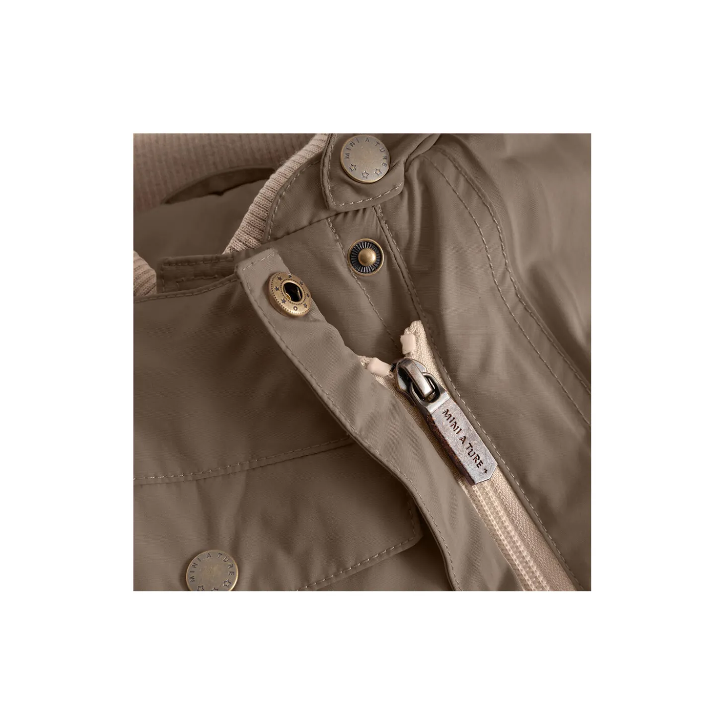 MATWISTI Fleece Lined Snowsuit, morel grey