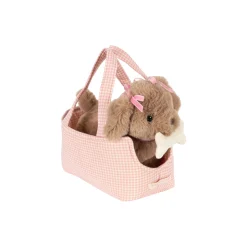 Maude Puppy, pink check